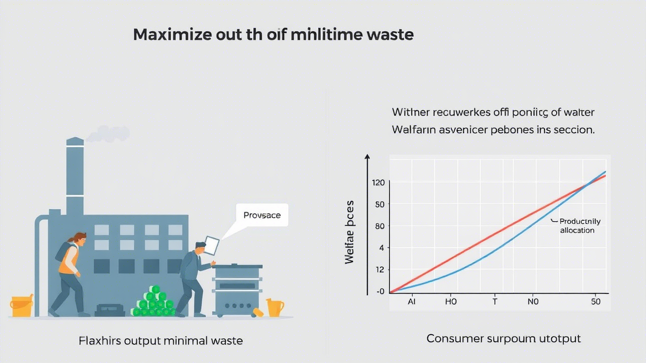 Economic Efficiency: Output and Welfare Maximization