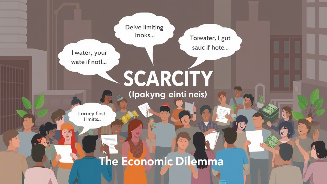 Scarcity: Grasping the Fundamental Economic Dilemma