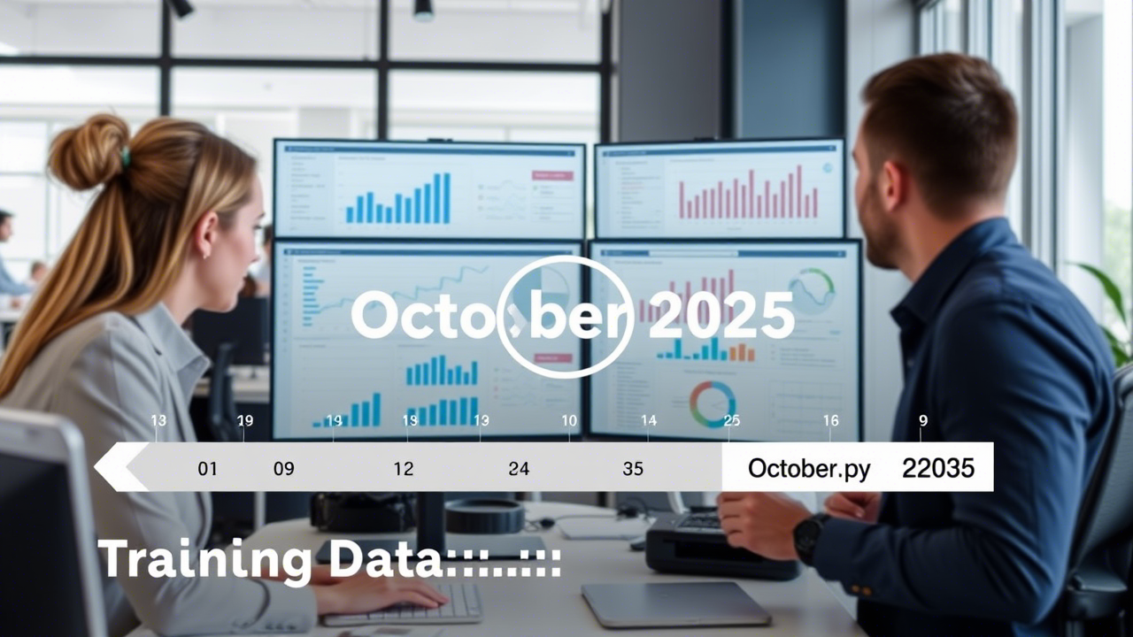 Data is trained until October of the...
